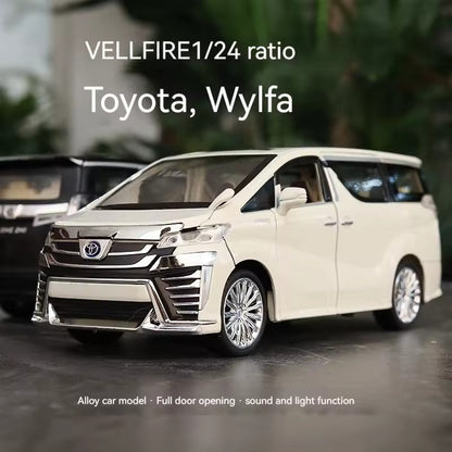TOYOTA VELLFIRE ALPHARD 1:24 Diecast Scale Model Car