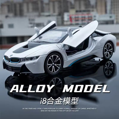 Bmw I8 1:24 Diecast Scale Model Car