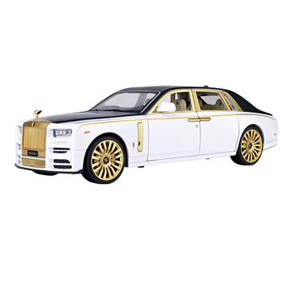 Rolls Royce Phantom Gold 1:24 Diecast Scale Model Car