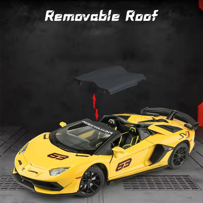 Lamborghini Svj-63 1:24 Diecast Scale Model Car