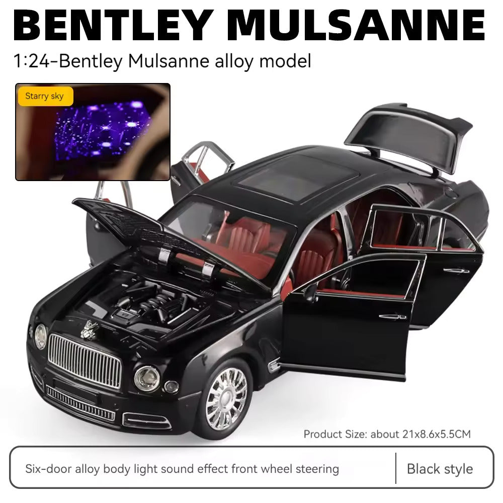 Bentley Mulsanne 1:24 Diecast Scale Model Car