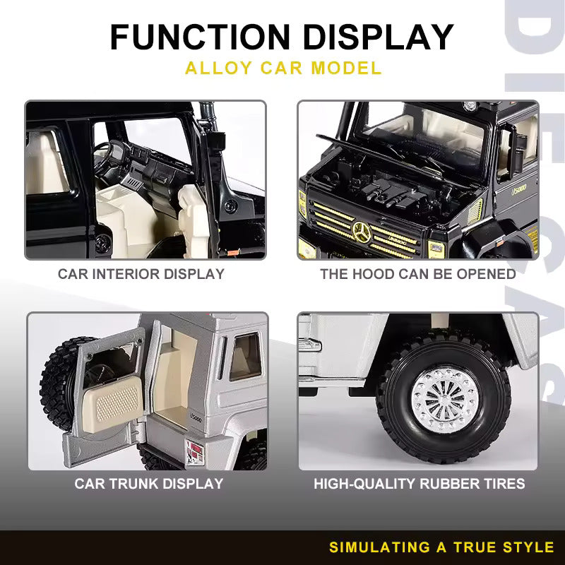 Mercedes-benz Unimog 1:24 Diecast Scale Model Car