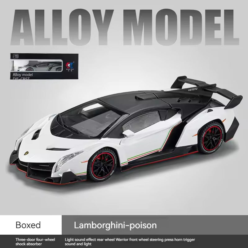 Lamborghini Veneno 1:24 Diecast Scale Model Car