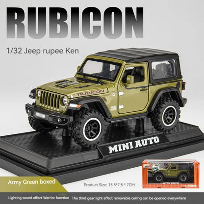 Jeep Wrangler Rubicon Thar 1:24 Diecast Scale Model Car
