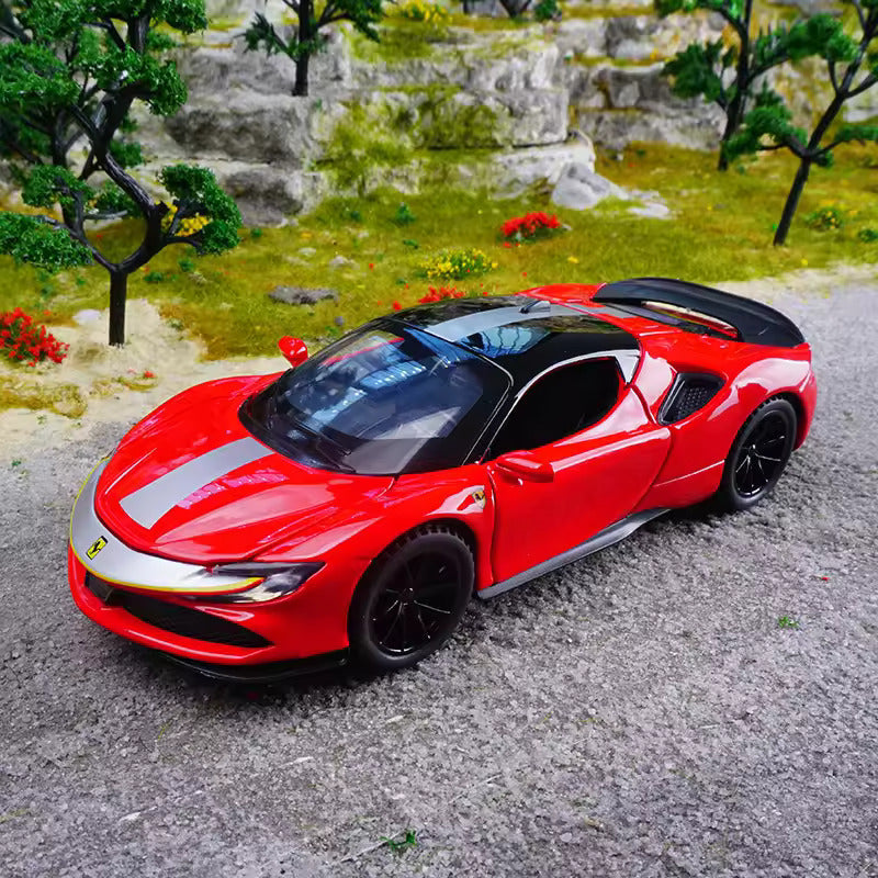 Ferrari Sf90 1:24 Diecast Scale Model Car