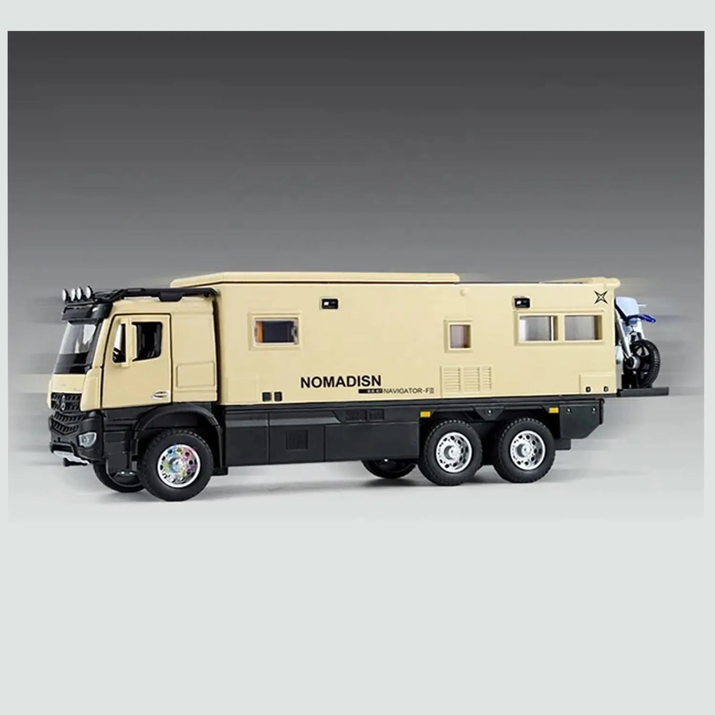 Mercedes-benz Nomadison Rv camper truck 1:24 Diecast Scale Model