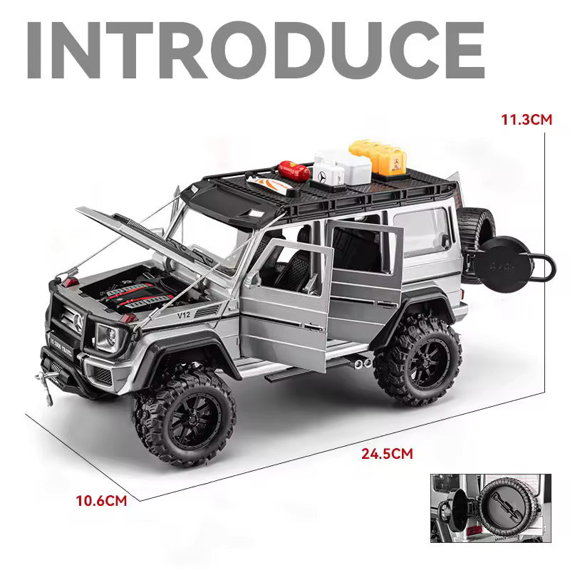 Mercedes-Benz G550 Brabus Travel Edition 1:24 diecast scale model car