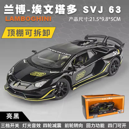 Lamborghini Svj-63 1:24 Diecast Scale Model Car