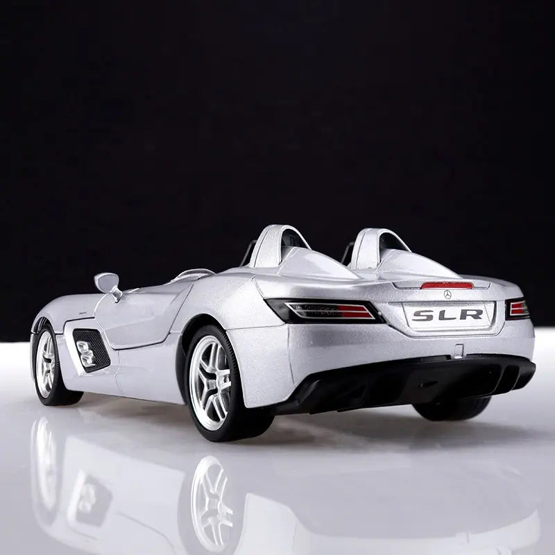 Mercedes-benz Slr Stirling Convertible Sports 1:24 Diecast Scale Model Car