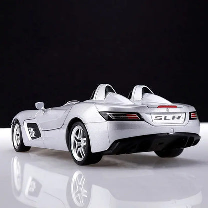 Mercedes-benz Slr Stirling Convertible Sports 1:24 Diecast Scale Model Car