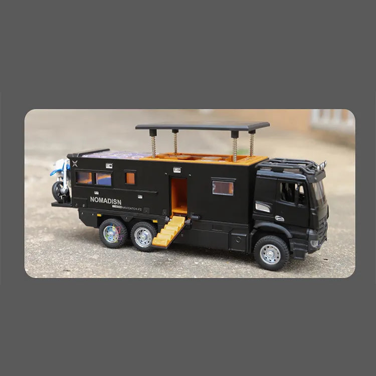 Mercedes-benz Nomadison Rv camper truck 1:24 Diecast Scale Model