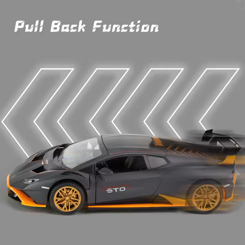 Lamborghini Huracán STO 1:24 Diecast Scale Model Car