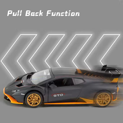 Lamborghini Huracán STO 1:24 Diecast Scale Model Car