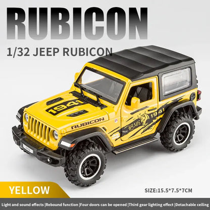 Jeep Wrangler Rubicon Thar 1:24 Diecast Scale Model Car