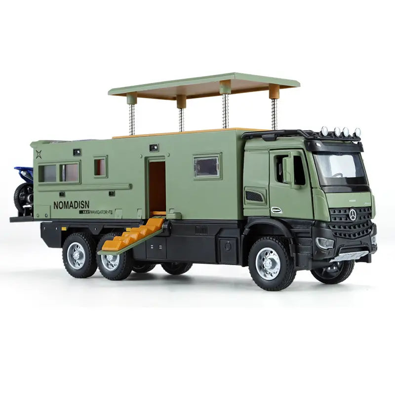 Mercedes-benz Nomadison Rv camper truck 1:24 Diecast Scale Model