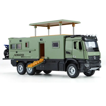 Mercedes-benz Nomadison Rv camper truck 1:24 Diecast Scale Model