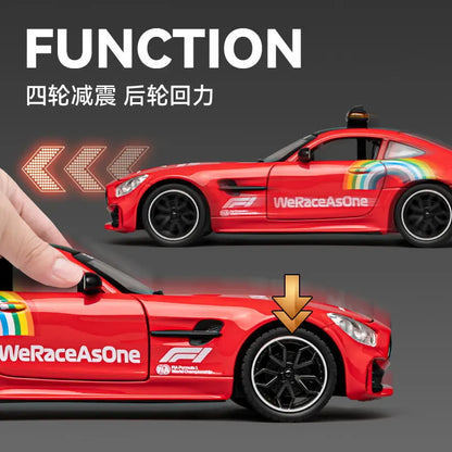 Mercedes-AMG GT F1 Safety Car 1:24 Diecast Scale Model Car