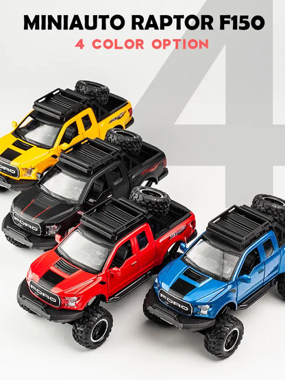 Ford Raptor F-150 Suv 1:24 Diecast Scale Model Car