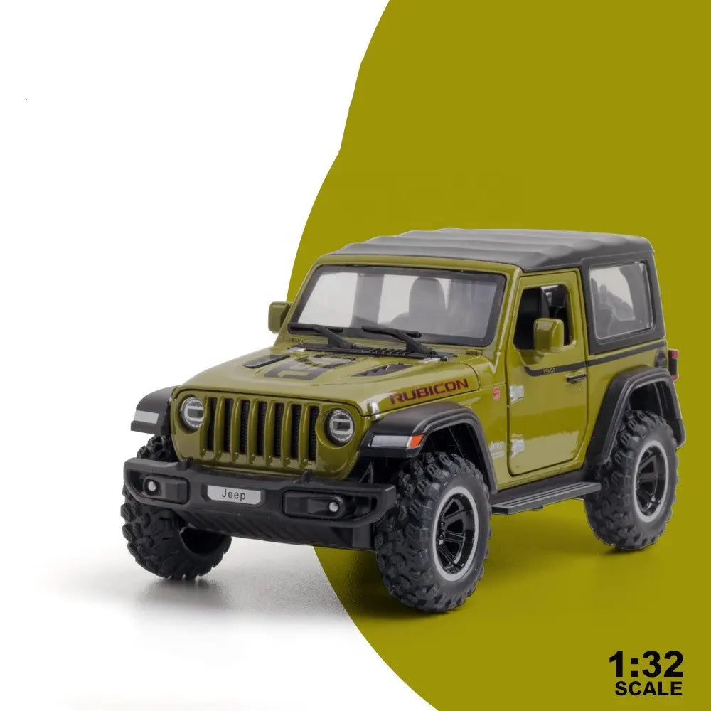 Jeep Wrangler Rubicon Thar 1:24 Diecast Scale Model Car