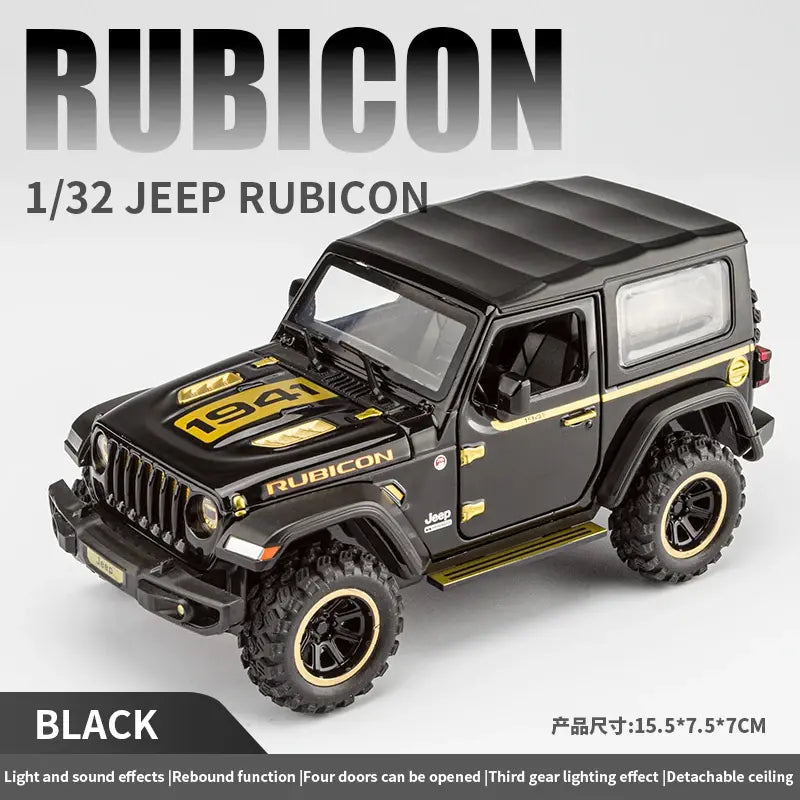 Jeep Wrangler Rubicon Thar 1:24 Diecast Scale Model Car