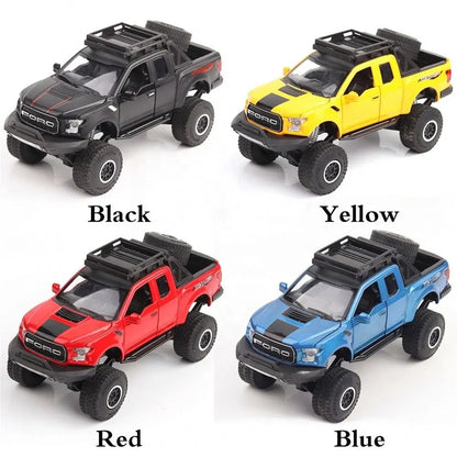 Ford Raptor F-150 Suv 1:24 Diecast Scale Model Car