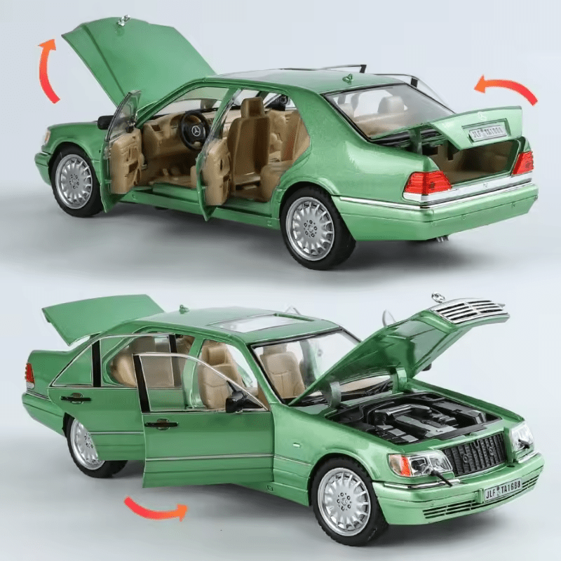 Mercedes-Benz W140 S-Class 1:24 Diecast Scale Model Car