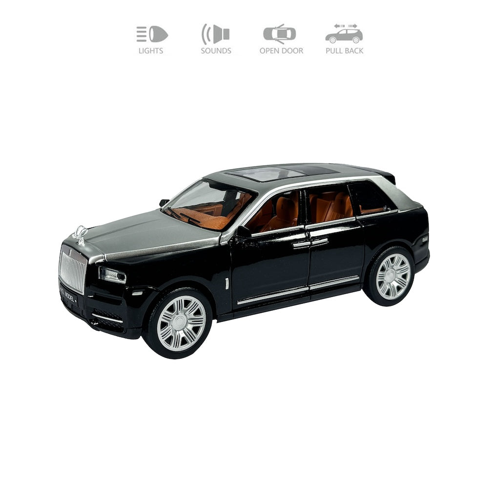 Rolls Royce Cullinan Orange 1:24 Diecast Scale Model Car