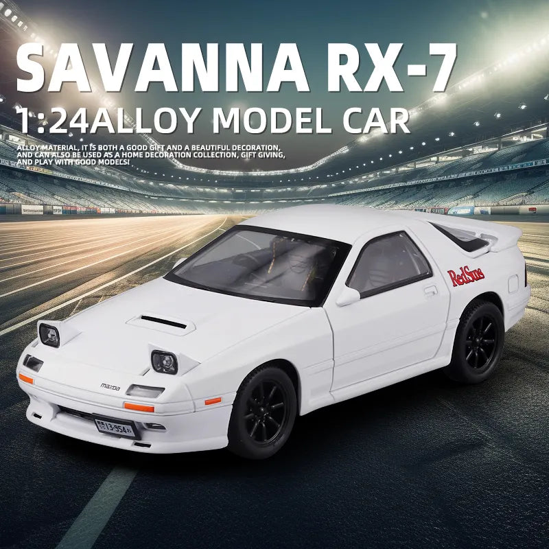 Mazda Rx7 1:24 Diecast Scale Model Car