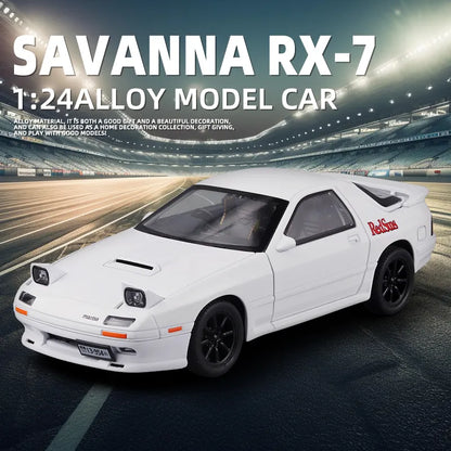 Mazda Rx7 1:24 Diecast Scale Model Car