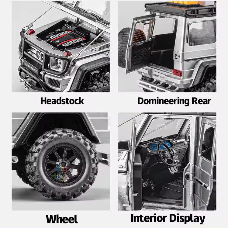 Mercedes-Benz G550 Brabus Travel Edition 1:24 diecast scale model car