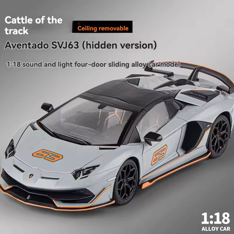Lamborghini Svj-63 1:24 Diecast Scale Model Car