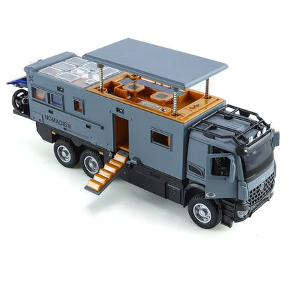 Mercedes-benz Nomadison Rv camper truck 1:24 Diecast Scale Model