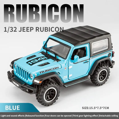 Jeep Wrangler Rubicon Thar 1:24 Diecast Scale Model Car