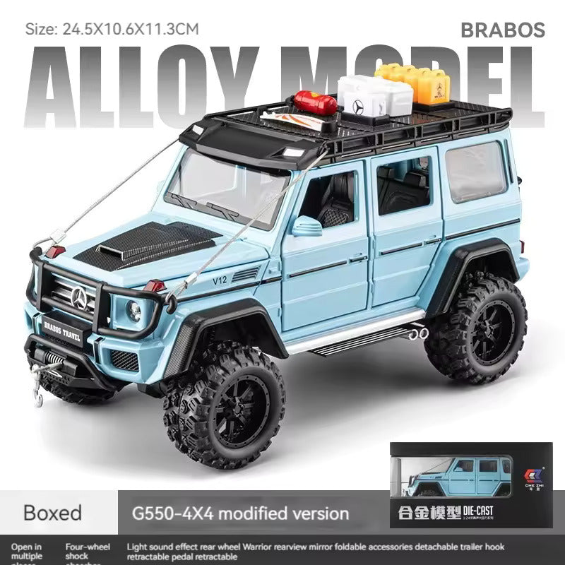 Mercedes-Benz G550 Brabus Travel Edition 1:24 diecast scale model car