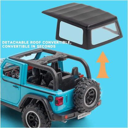 Jeep Wrangler Rubicon Thar 1:24 Diecast Scale Model Car
