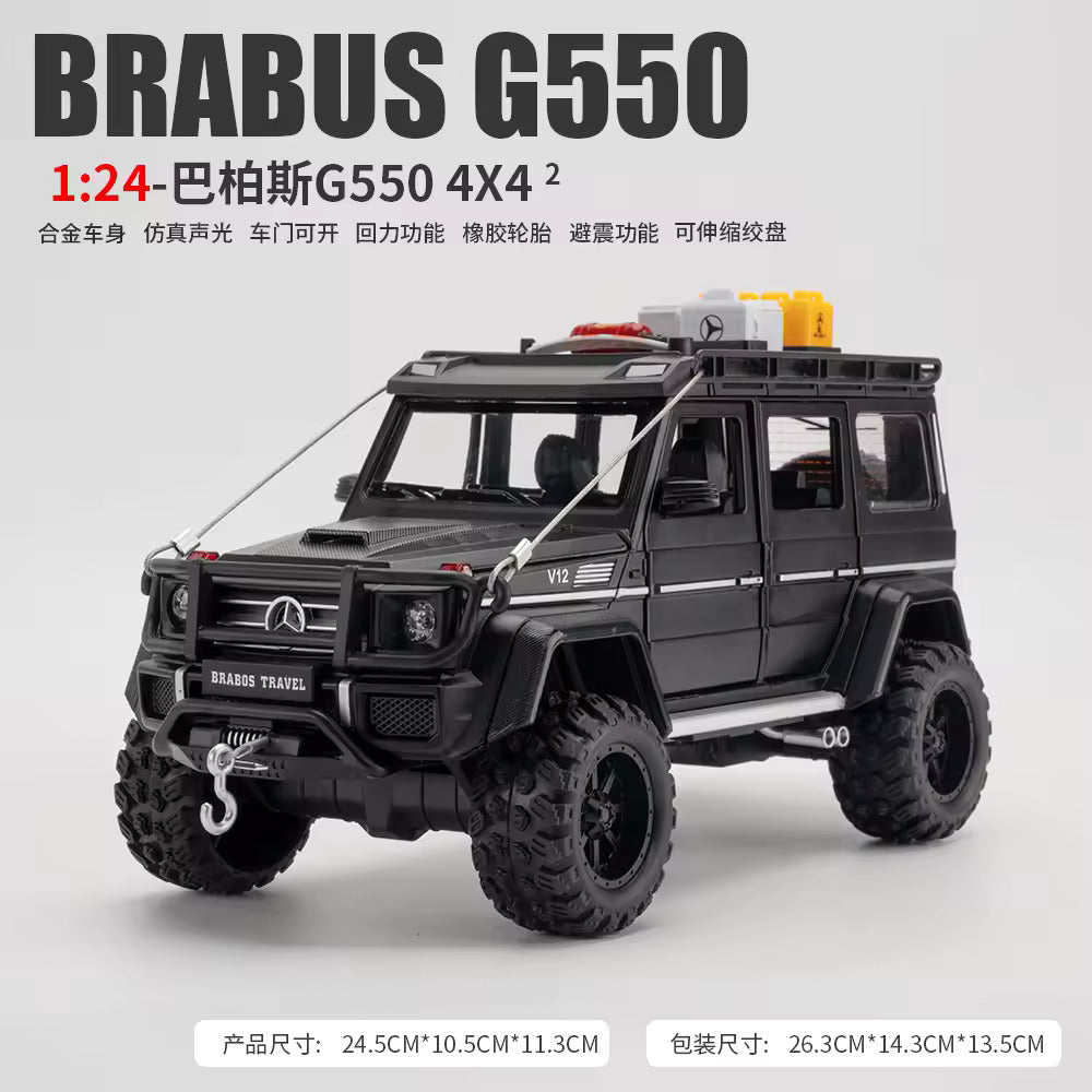 Mercedes-Benz G550 Brabus Travel Edition 1:24 diecast scale model car