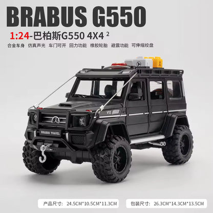 Mercedes-Benz G550 Brabus Travel Edition 1:24 diecast scale model car