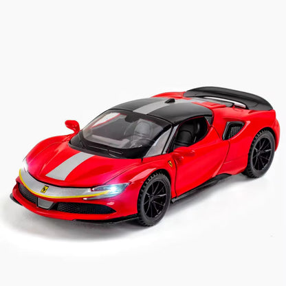 Ferrari Sf90 1:24 Diecast Scale Model Car