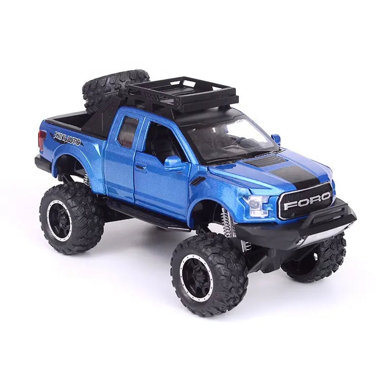 Ford Raptor F-150 Suv 1:24 Diecast Scale Model Car