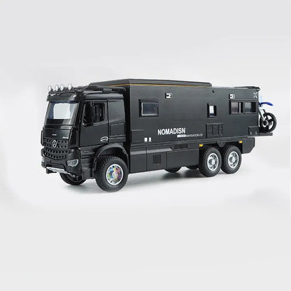 Mercedes-benz Nomadison Rv camper truck 1:24 Diecast Scale Model