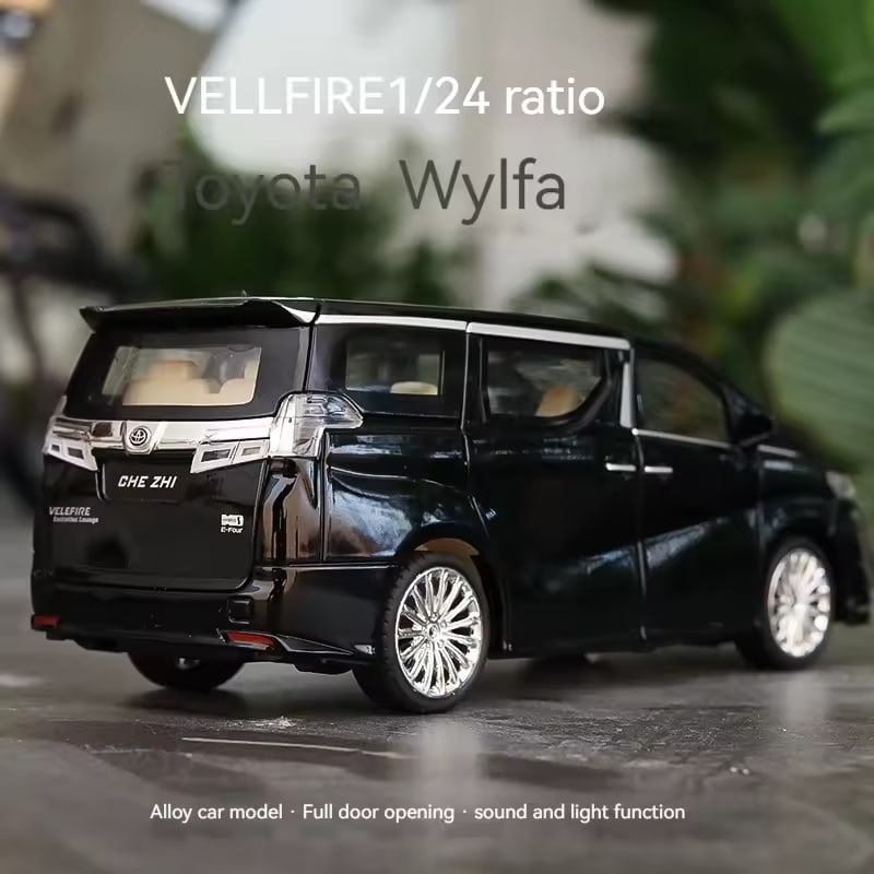 TOYOTA VELLFIRE ALPHARD 1:24 Diecast Scale Model Car