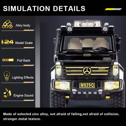 Mercedes-benz Unimog 1:24 Diecast Scale Model Car