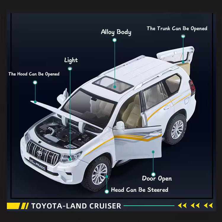 Toyota Land Cruiser Prado LC200 1:24 Diecast Scale Model
