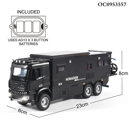 Mercedes-benz Nomadison Rv camper truck 1:24 Diecast Scale Model