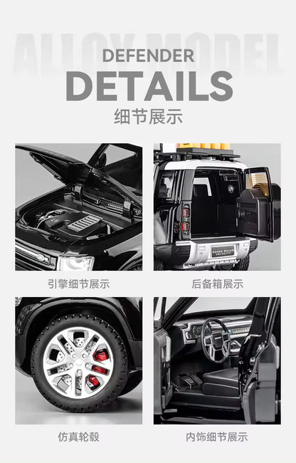 Land Rover Defender 110 1:24 diecast Scale Model car