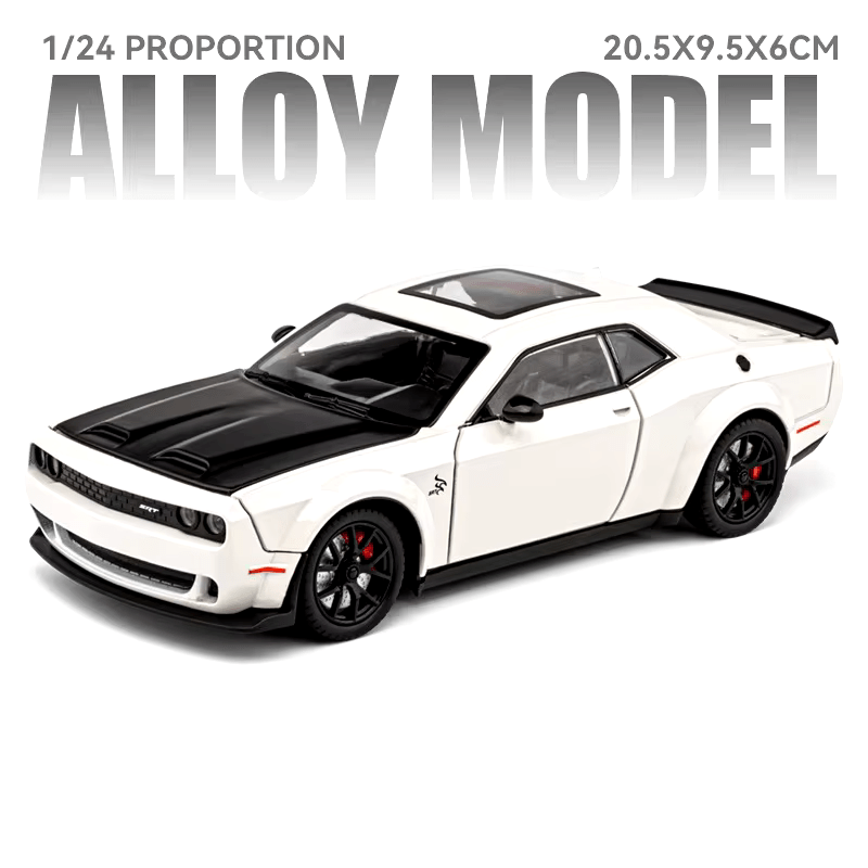 Dodge Challenger SRT Hellcat 1:24 Diecast Scale Model Car