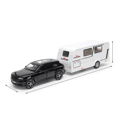 Rolls Royce Cullinan Trailer 1:24 Diecast Scale Model Car
