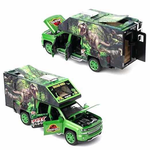 Jurassic Dinosaurs World 1:24 Diecast Scale Model Car