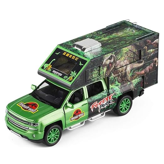 Jurassic Dinosaurs World 1:24 Diecast Scale Model Car