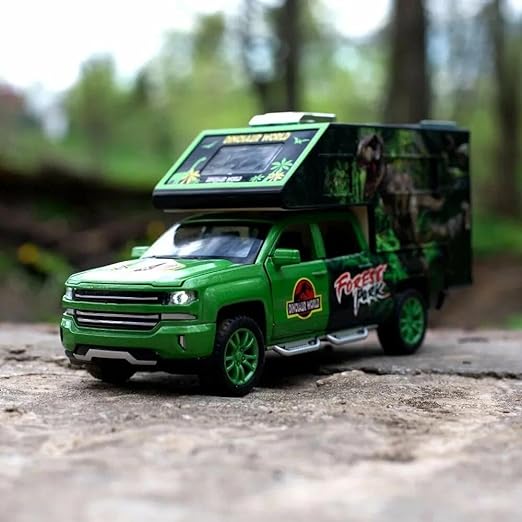 Jurassic Dinosaurs World 1:24 Diecast Scale Model Car